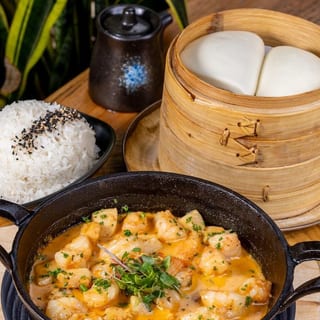 Garlic Shrimp Scallops